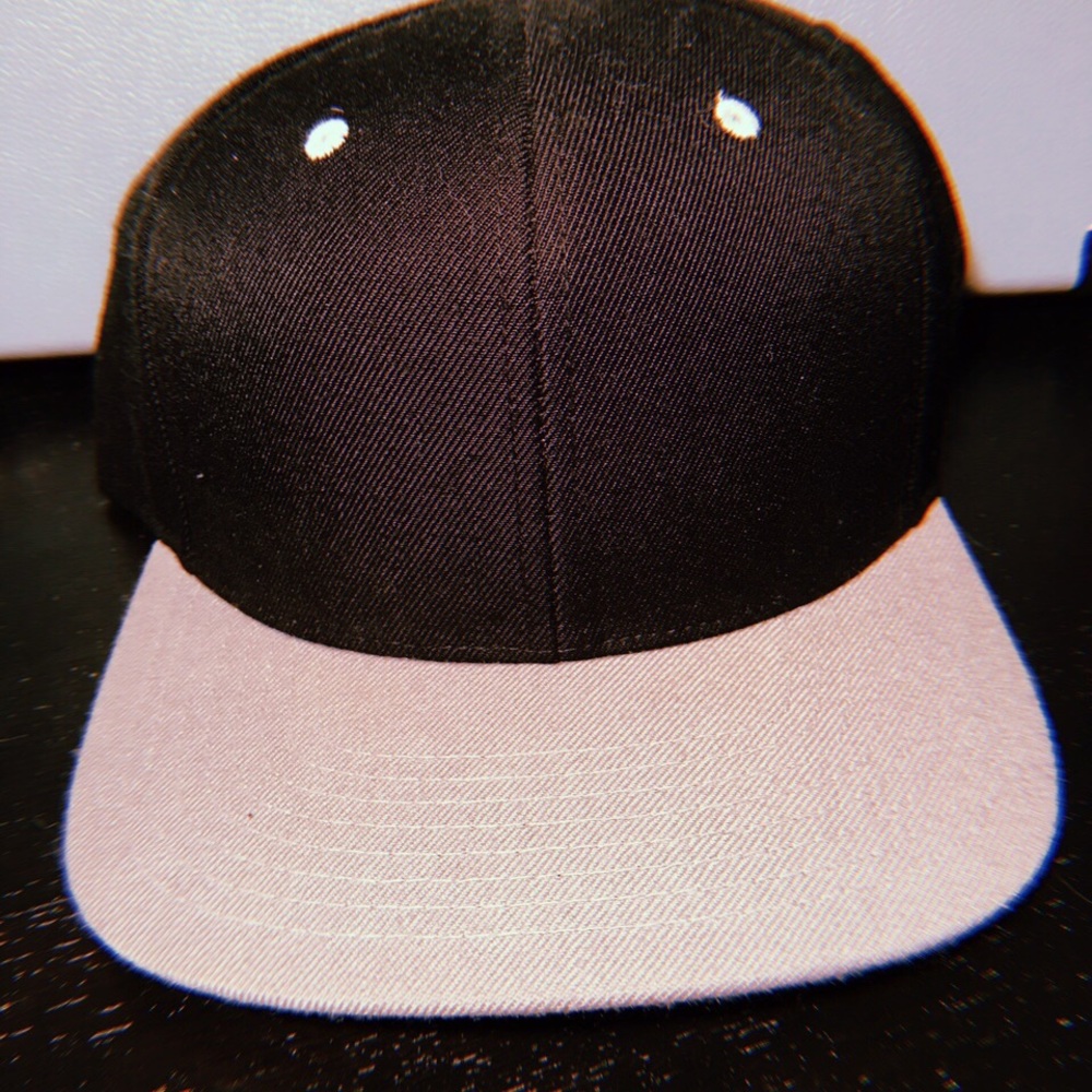 Black, grey, and green SnapBack from Lids
